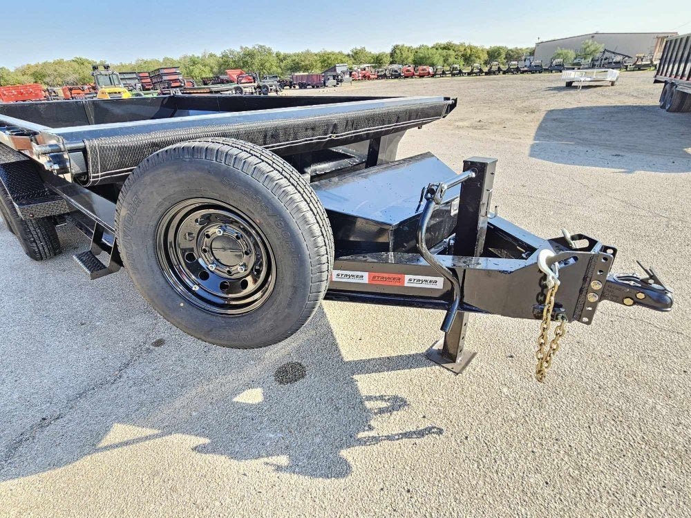 16' Stryker EDT Bumper Pull Dump Trailer 20" Side Walls - (2) 7k Axles 003885 - Stryker Dealership Group
