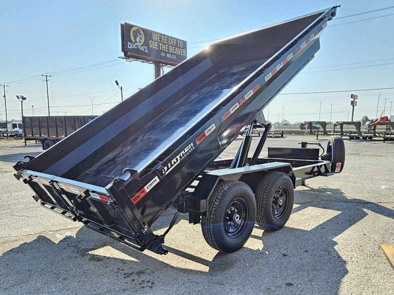 16' Stryker EDT Bumper Pull Dump Trailer 20" Side Walls - (2) 7k Axles 003885 - Stryker Dealership Group