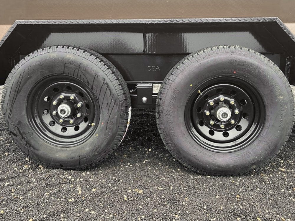 16' Stryker EDT Bumper Pull Dump Trailer 20" Side Walls - (2) 7k Axles 004052 - Stryker Dealership Group