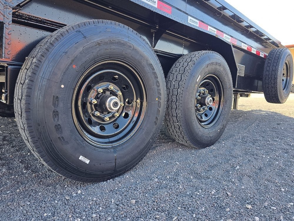16' Stryker SDT Bumper Pull Dump Trailer 24" Side Walls - (2) 7k Axles 003777 - Stryker Dealership Group