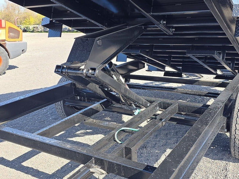 16' Stryker SDT Bumper Pull Dump Trailer 24" Side Walls - (2) 7k Axles 003777 - Stryker Dealership Group