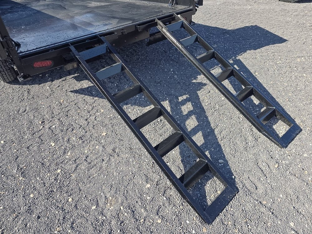 16' Stryker SDT Bumper Pull Dump Trailer 24" Side Walls - (2) 7k Axles 003777 - Stryker Dealership Group
