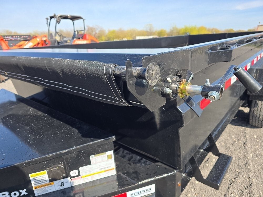 16' Stryker SDT Bumper Pull Dump Trailer 24" Side Walls - (2) 7k Axles 3777 - Stryker Dealership Group