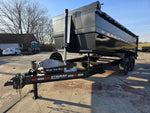 16' Stryker SDT Bumper Pull Dump Trailer 48" Side Walls - (2) 7k Axles 3760 - Stryker Dealership Group