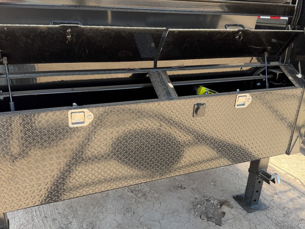 16' Stryker SDT Gooseneck Dump Trailer 36" Side Walls - (2) 7k Axles 004162 - Stryker Dealership Group