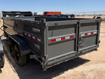 16' Stryker SDT Gooseneck Dump Trailer 36" Side Walls - (2) 7k Axles 004162 - Stryker Dealership Group