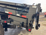 16' x 83" Iron Bull DTB Bumper Pull Dump Trailer 24" Side Walls - (2) 7,000 lb Axles 109834 - Stryker Dealership Group