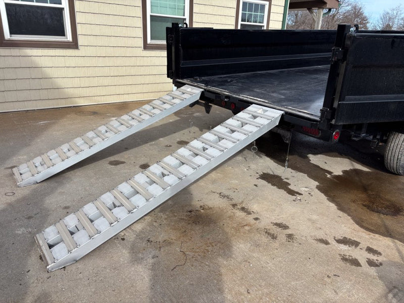 16' x 83" Iron Bull DTB Bumper Pull Dump Trailer 24" Side Walls - (2) 7,000 lb Axles 109834 - Stryker Dealership Group