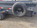 16' x 83" Iron Bull DWB Bumper Pull Dump Trailer 24" Side Walls - (2) 7,000 lb Axles 110834 - Stryker Dealership Group