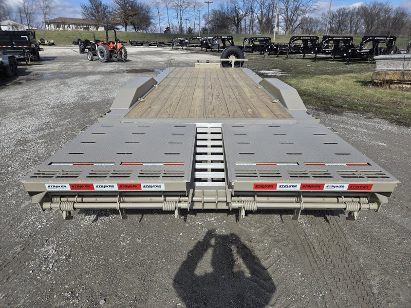 24' Stryker SET Bumper Pull Equipment Trailer DOF - (2) 7K Axles 004079