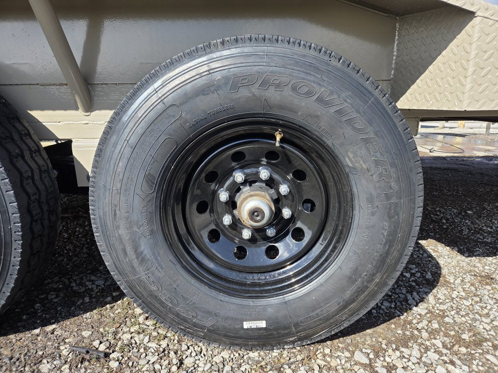 24' Stryker SET Bumper Pull Equipment Trailer DOF - (2) 7K Axles 004079