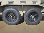 22' Stryker SET Bumper Pull Equipment Trailer DOF - (2) 7K Axles 004083