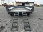 14' Stryker EDT Bumper Pull Dump Trailer 20" Side Walls - (2) 7k Axles 3887