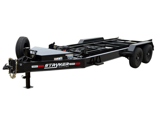 16' Bumper Pull Roll Off Base Trailer (2) 7K Axles 14 ply Tires - Roll Off Base Trailer/16' Bumper Pull - Stryker Dealership Group