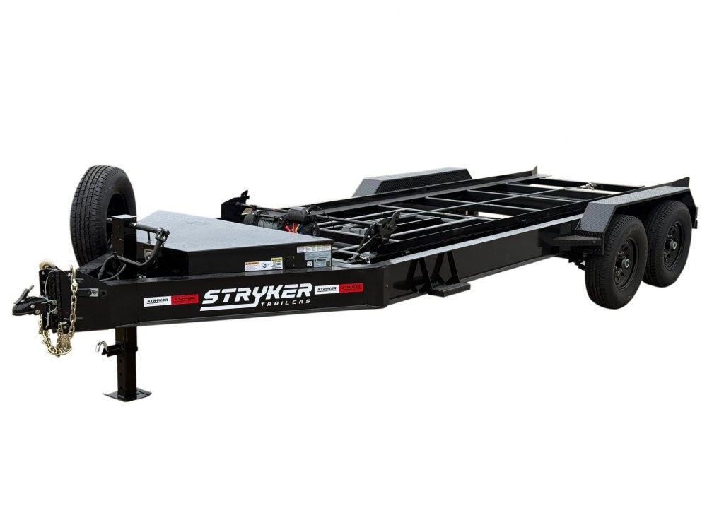 16' Bumper Pull Roll Off Base Trailer (2) 7K Axles 14 ply Tires - Roll Off Base Trailer/16' Bumper Pull - Stryker Dealership Group