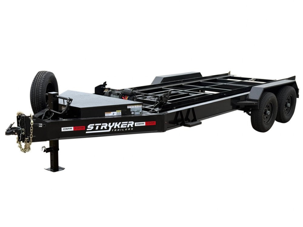 16' Bumper Pull Roll Off Base Trailer (2) 7K Axles 14 ply Tires - Roll Off Base Trailer/16' Bumper Pull - Stryker Dealership Group