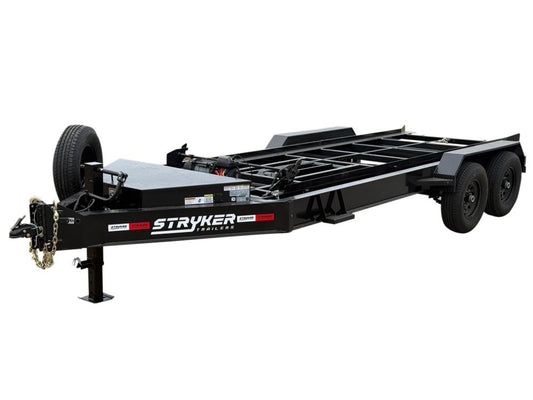 16' Bumper Pull Roll Off Base Trailer (2) 7K Axles 14 ply Tires - Roll Off Base Trailer/16' Bumper Pull - Stryker Dealership Group