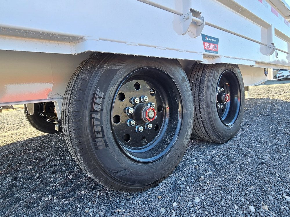 16' Diamond C DOD Bumper Pull Deckover Dump Trailer - (2) 8k Axles - Dump Trailers/DT3 Professional - Stryker Dealership Group