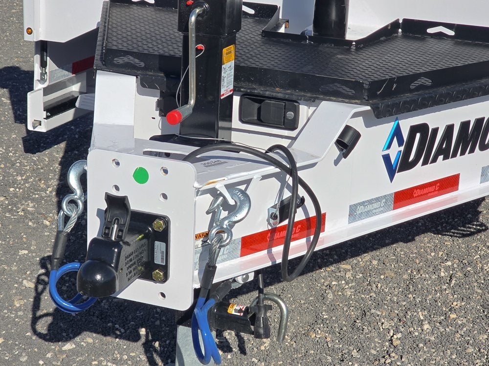 16' Diamond C DOD Bumper Pull Deckover Dump Trailer - (2) 8k Axles - Dump Trailers/DT3 Professional - Stryker Dealership Group