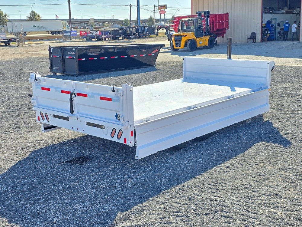 16' Diamond C DOD Bumper Pull Deckover Dump Trailer - (2) 8k Axles - Dump Trailers/DT3 Professional - Stryker Dealership Group