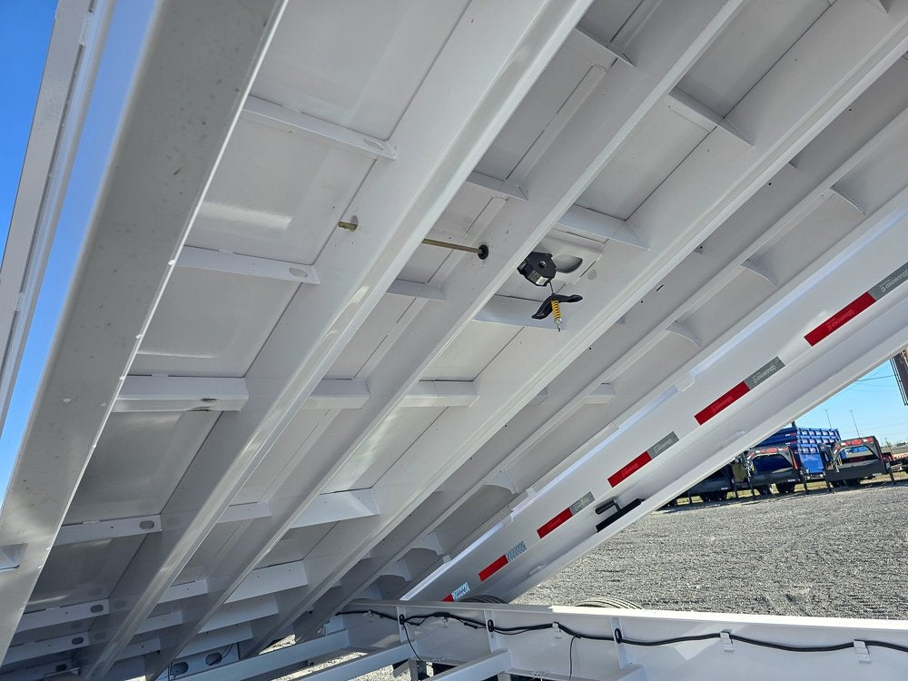 16' Diamond C DOD Bumper Pull Deckover Dump Trailer - (2) 8k Axles - Dump Trailers/DT3 Professional - Stryker Dealership Group