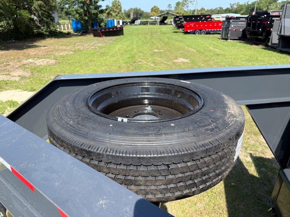 16' DT GN Dump 36" Sides - 8K Axles - Telescopic Lift - Dump Trailers - Stryker Dealership Group