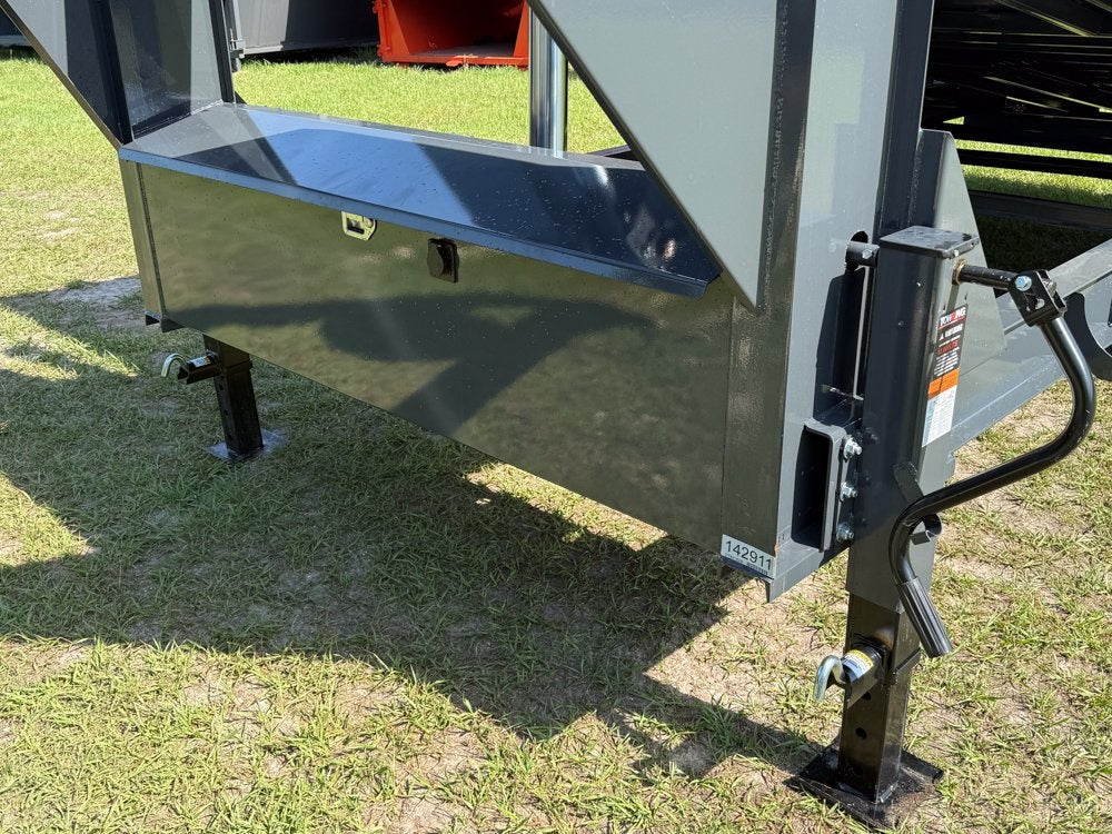 16' DT GN Dump 36" Sides - 8K Axles - Telescopic Lift - Dump Trailers - Stryker Dealership Group