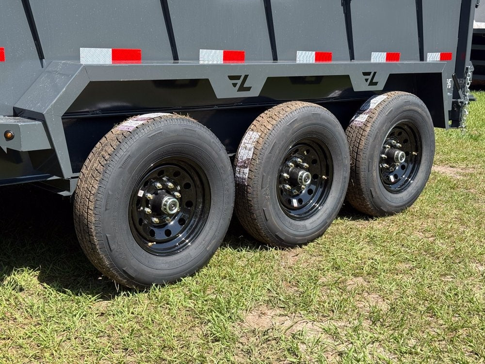 16' DT GN Dump 48" Sides - Triple 7K Axles - Telescopic Lift - Dump Trailers - Stryker Dealership Group