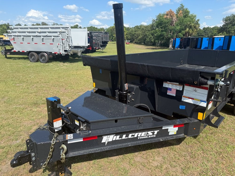 16' Dump Trailer BP 24" Side Walls - Telescopic lift - 8k Axles - Dump Trailers - Stryker Dealership Group