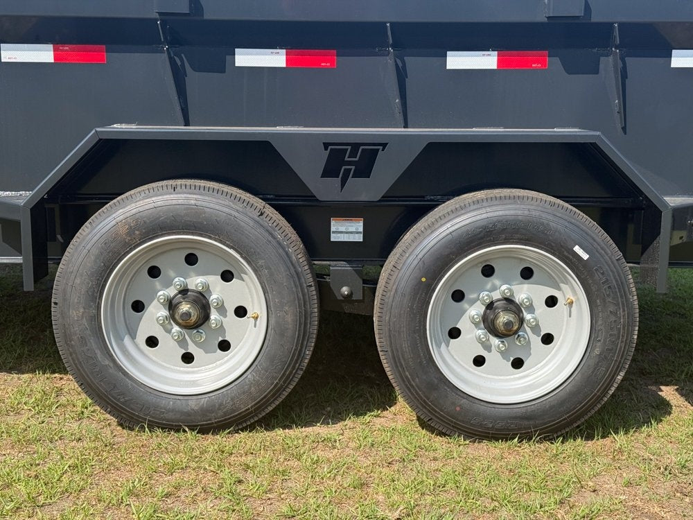 16' Dump Trailer BP 24" Side Walls - Telescopic lift - 8k Axles - Dump Trailers - Stryker Dealership Group