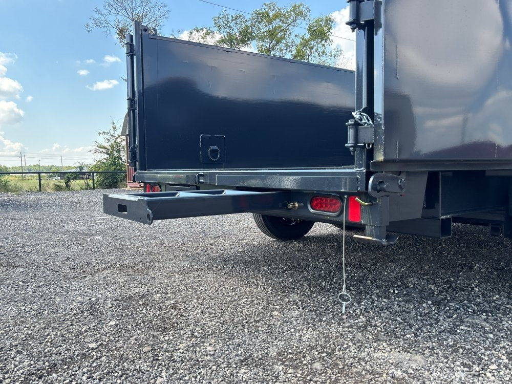 16' Dump Trailer BP 40" Side Walls - Telescopic lift - 8k Axles - Hydraulic Jack - DT3 Professional - Stryker Dealership Group