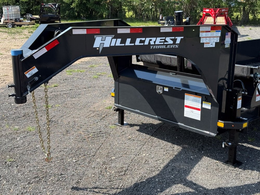 16' Dump Trailer GN 24" Side Walls - Telescopic Lift - 8k Axles - Dump Trailers - Stryker Dealership Group