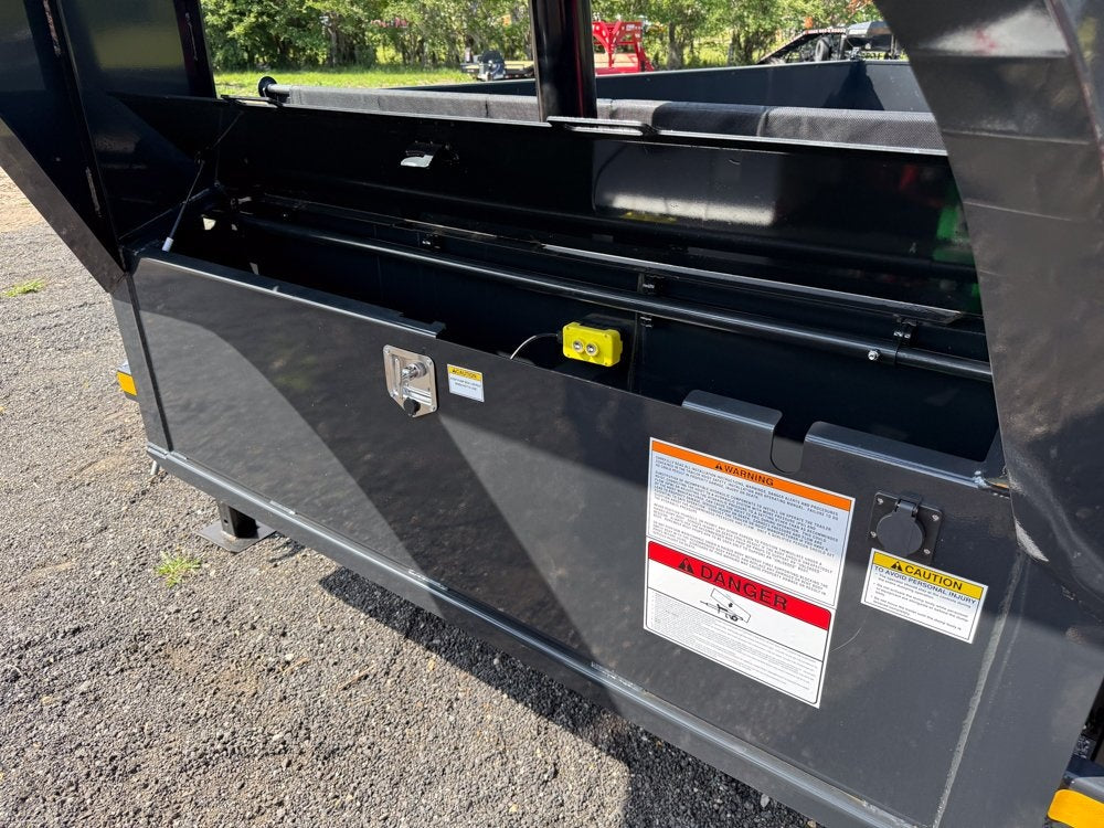 16' Dump Trailer GN 24" Side Walls - Telescopic Lift - 8k Axles - Dump Trailers - Stryker Dealership Group