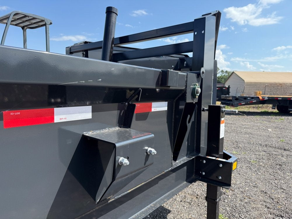 16' Dump Trailer GN 24" Side Walls - Telescopic Lift - 8k Axles - Dump Trailers - Stryker Dealership Group