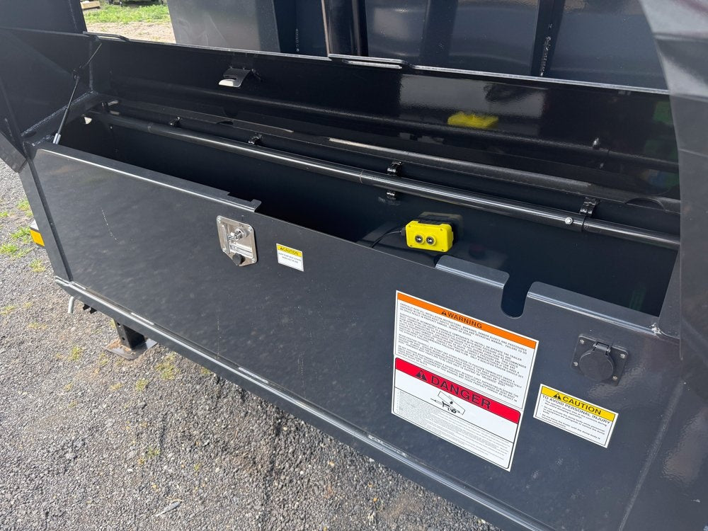 16' Dump Trailer GN 40" Side Walls - Telescopic lift - 8k Axles - Dump Trailers - Stryker Dealership Group