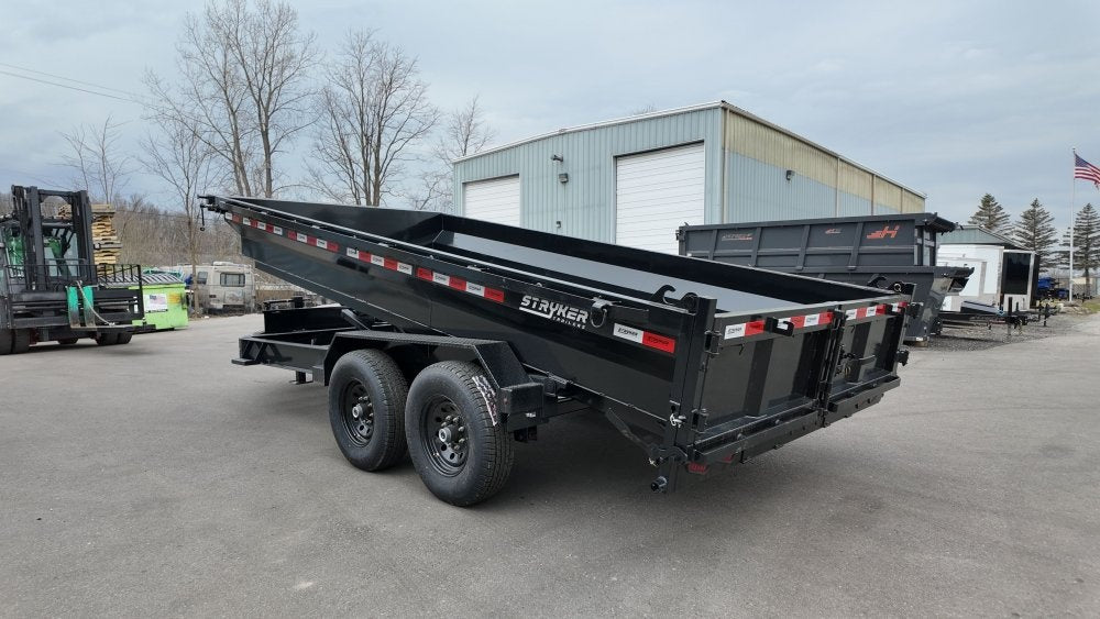 16' EDT Dump Trailer 20" Side Walls - Dump Trailers - Stryker Dealership Group