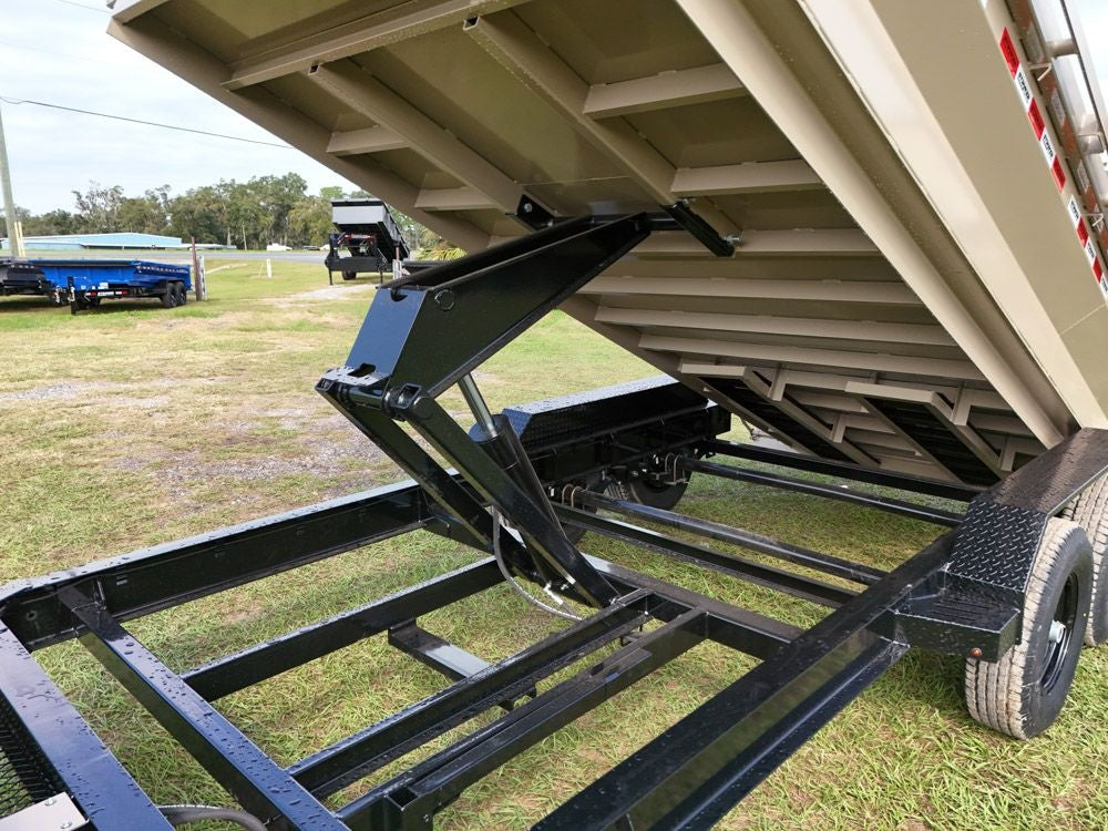 16' EDT Dump Trailer 20" Side Walls 2190 - Dump Trailers - Stryker Dealership Group