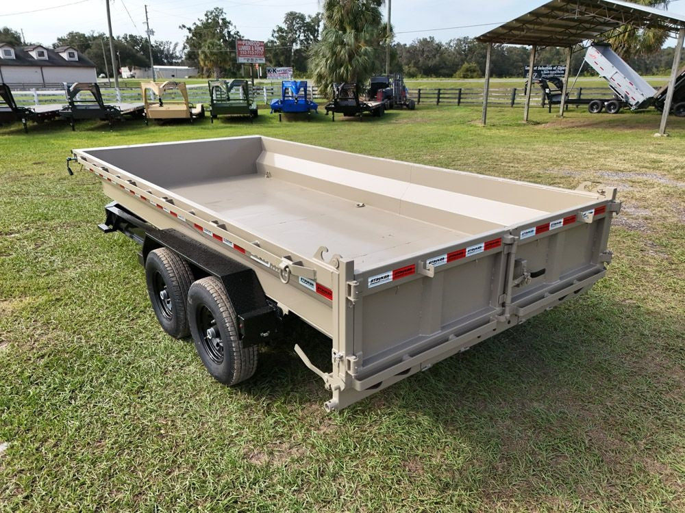 16' EDT Dump Trailer 20" Side Walls 2190 - Dump Trailers - Stryker Dealership Group
