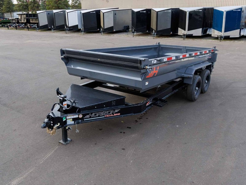 16' EDZ Roll Off Bin 4' Walls - Ash Gray - #EDZ0006021 - Roll Off Bin/Roll Off Bin - Stryker Dealership Group