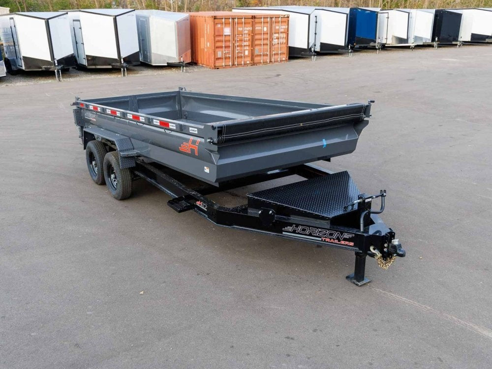 16' EDZ Roll Off Bin 4' Walls - Ash Gray - #EDZ0006021 - Roll Off Bin/Roll Off Bin - Stryker Dealership Group