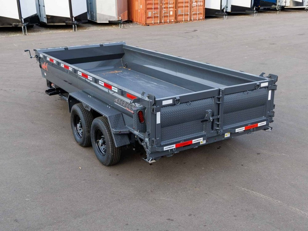 16' EDZ Roll Off Bin 4' Walls - Ash Gray - #EDZ0006021 - Roll Off Bin/Roll Off Bin - Stryker Dealership Group