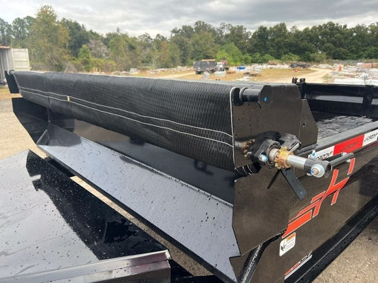 16' EZ7 Dump Trailer 19" Sides 7K Axles 14K GVWR 3-way Door Slide In Ramps - Dump Trailers - Stryker Dealership Group