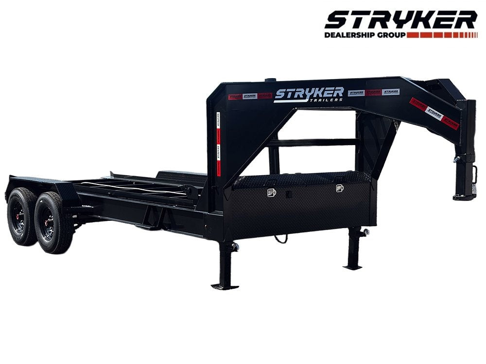 16' Gooseneck Roll Off Base Trailer (2) 8K Axles 14 ply Tires - RO 16' Gooseneck/Roll Off Base Trailer - Stryker Dealership Group