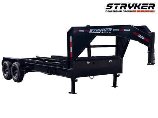 16' Gooseneck Roll Off Base Trailer (2) 8K Axles 14 ply Tires - RO 16' Gooseneck/Roll Off Base Trailer - Stryker Dealership Group