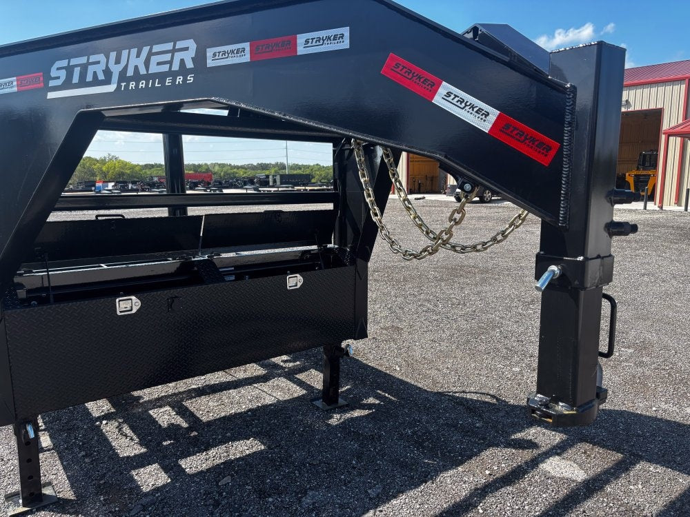 16' Gooseneck Roll Off Base Trailer (2) 8K Axles 14 ply Tires - RO 16' Gooseneck/Roll Off Base Trailer - Stryker Dealership Group