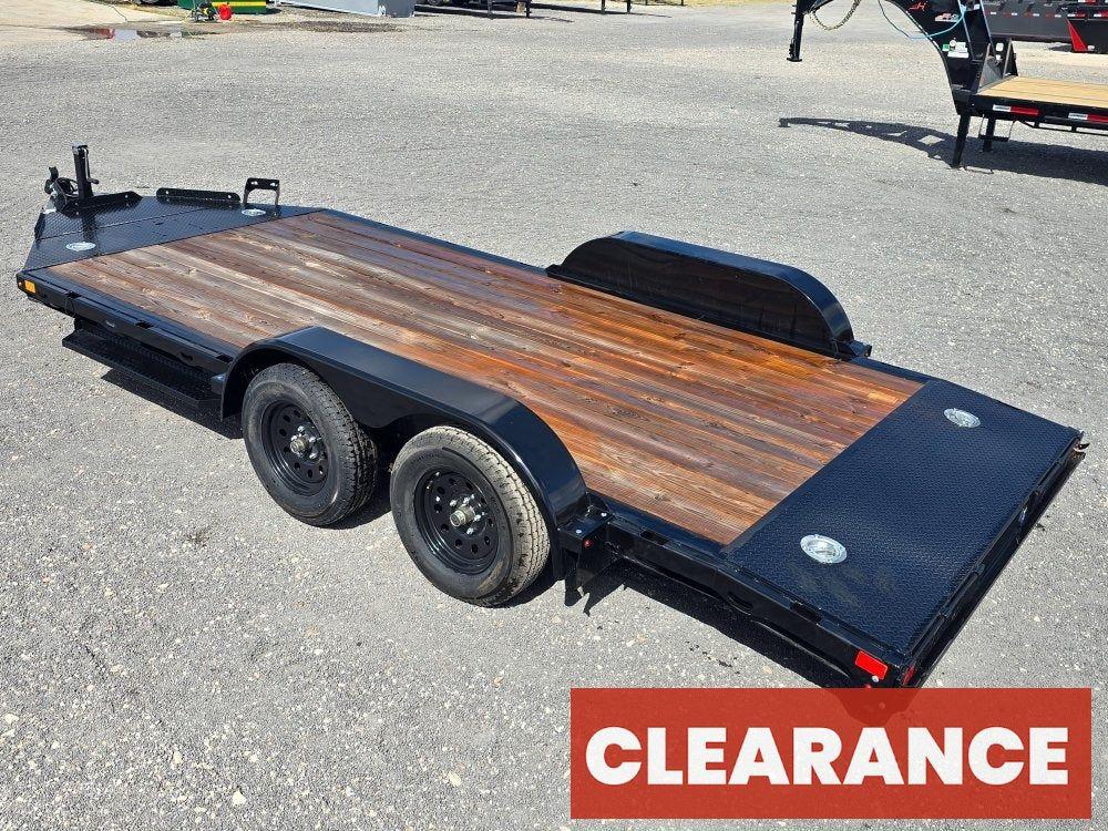 16' GTF BP Single Car Hauler - 3.5K Axles - Single Car Trailers - Single Car Trailers - Stryker Dealership Group