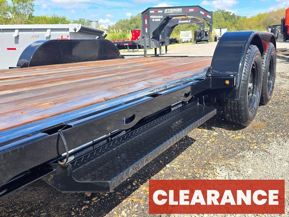 16' GTF BP Single Car Hauler - 3.5K Axles - Single Car Trailers - Single Car Trailers - Stryker Dealership Group