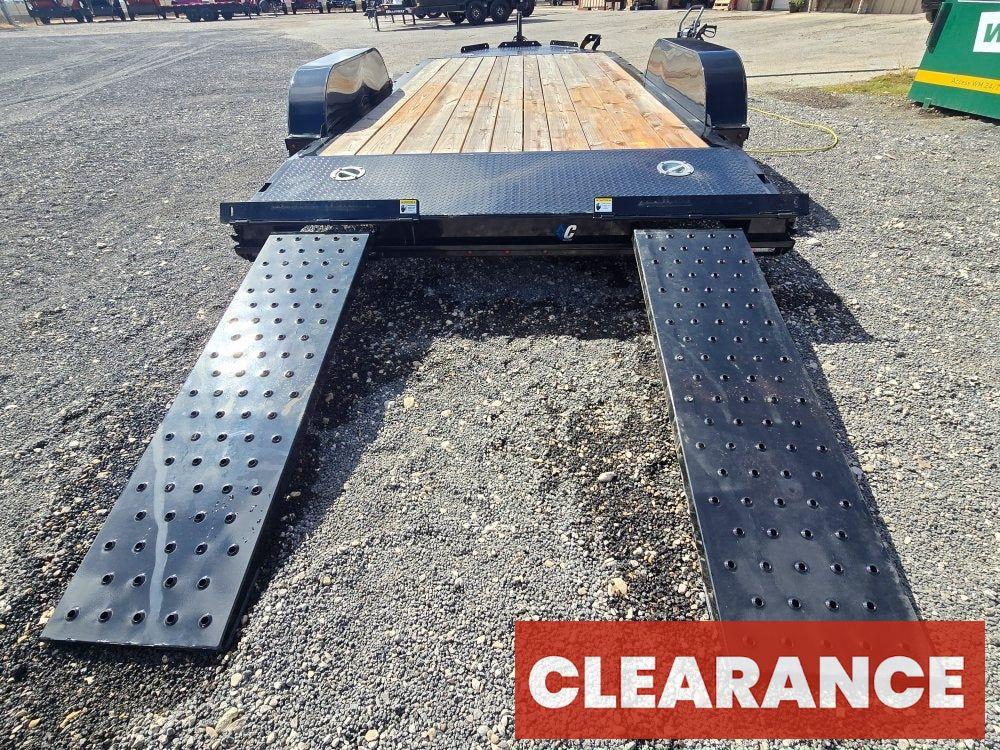 16' GTF BP Single Car Hauler - 3.5K Axles - Single Car Trailers - Single Car Trailers - Stryker Dealership Group