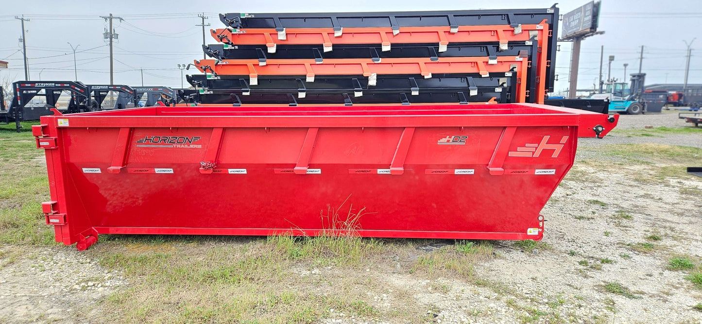 16' HDZ Roll Off Bin - Red 004036 - Roll Off Bins - Stryker Dealership Group