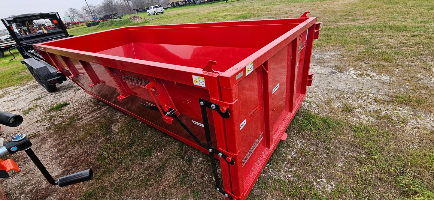 16' HDZ Roll Off Bin - Red 004036 - Roll Off Bins - Stryker Dealership Group